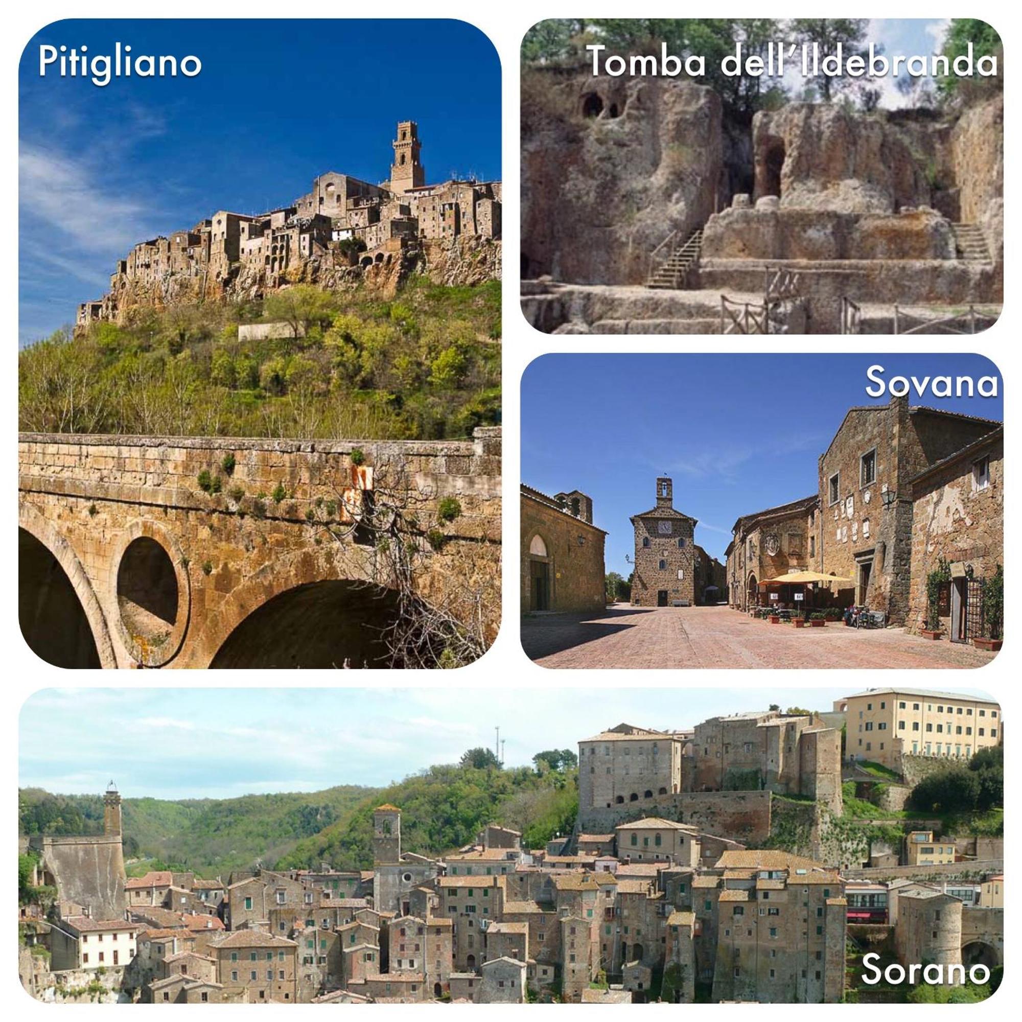 Pian De' Somari Villa Pitigliano Kültér fotó